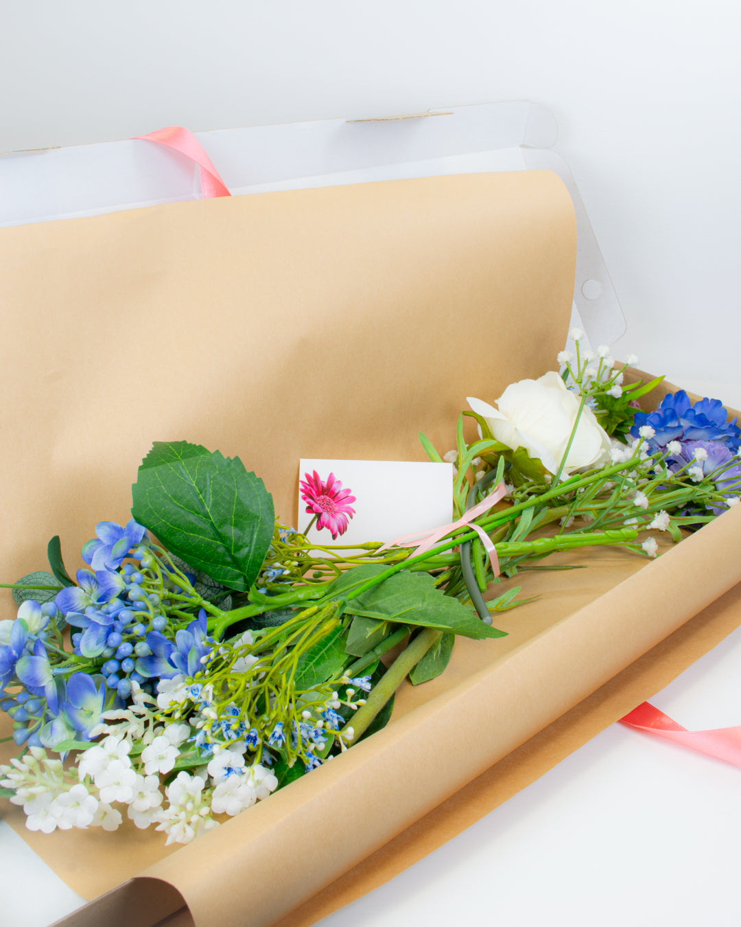 Letterbox Bouquet - Forget Me Not