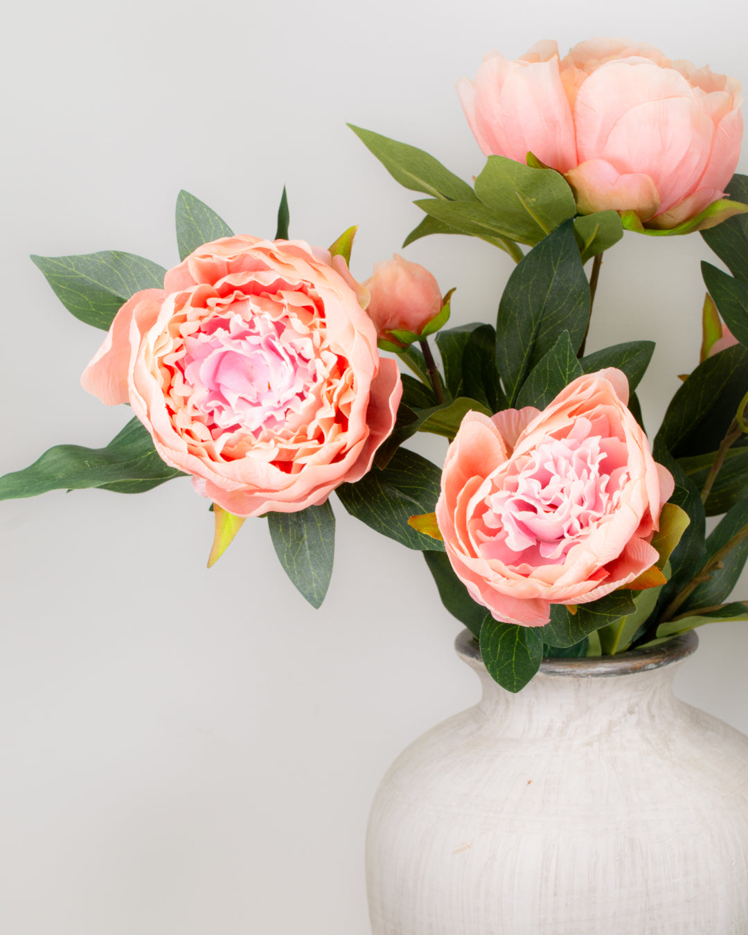 Pale Pink Peony Spray