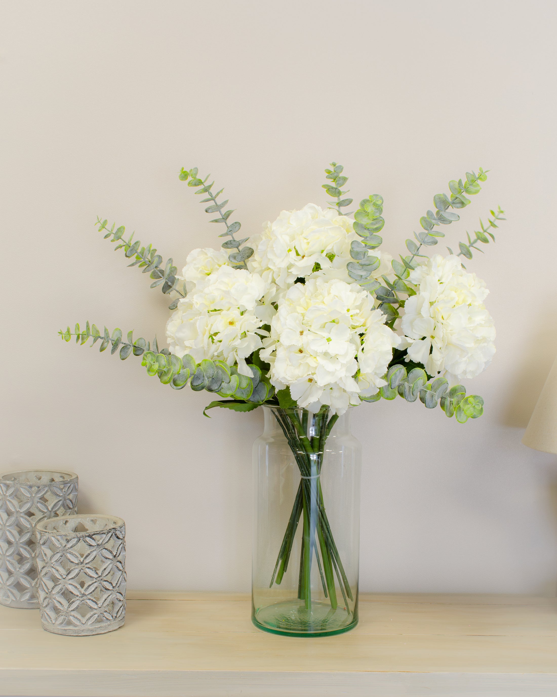 Luxury White Hydrangea Bouquet