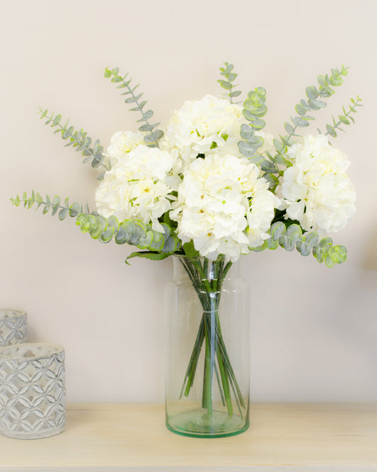 Luxury White Hydrangea Bouquet