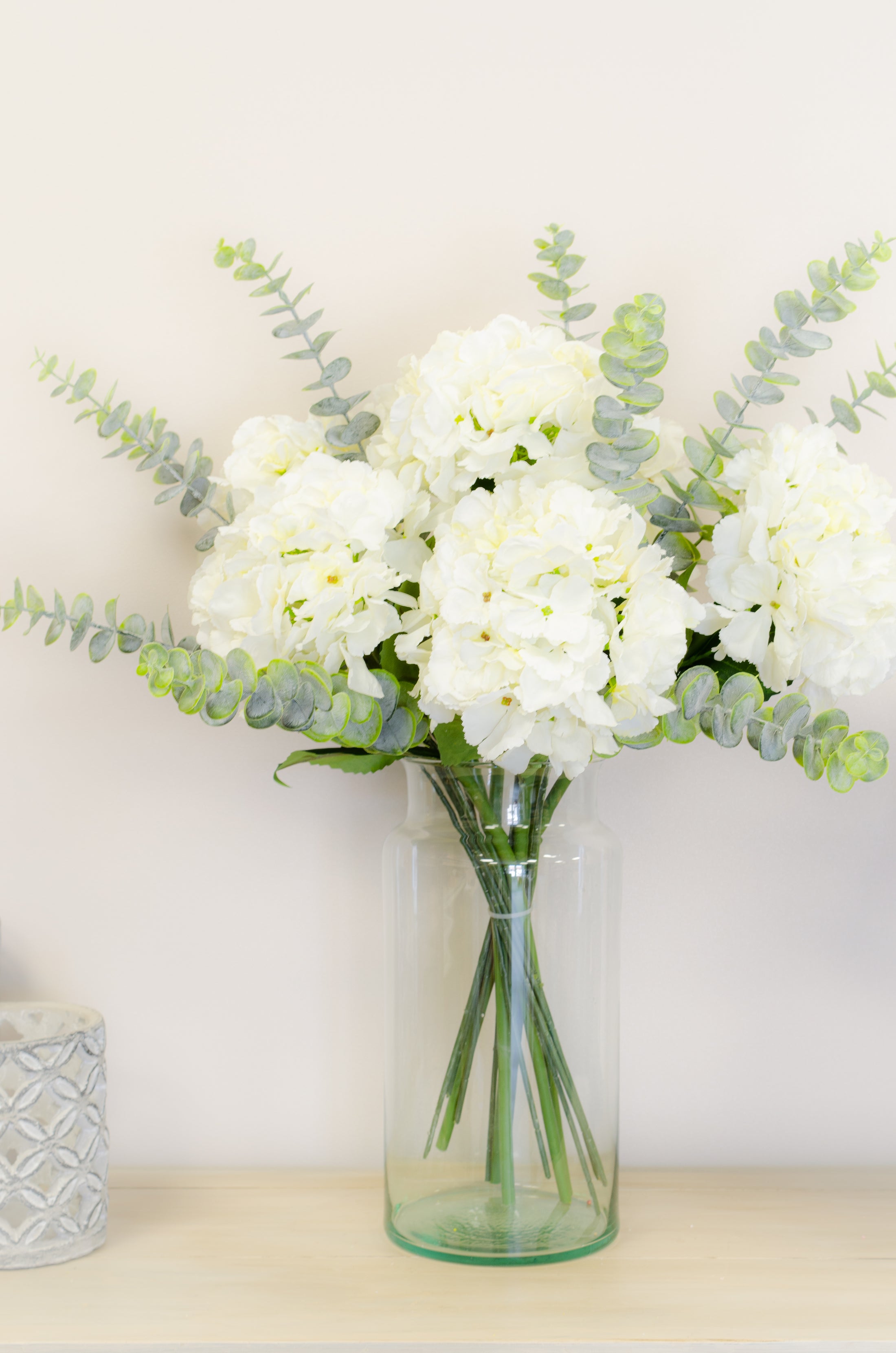 Luxury White Hydrangea Bouquet