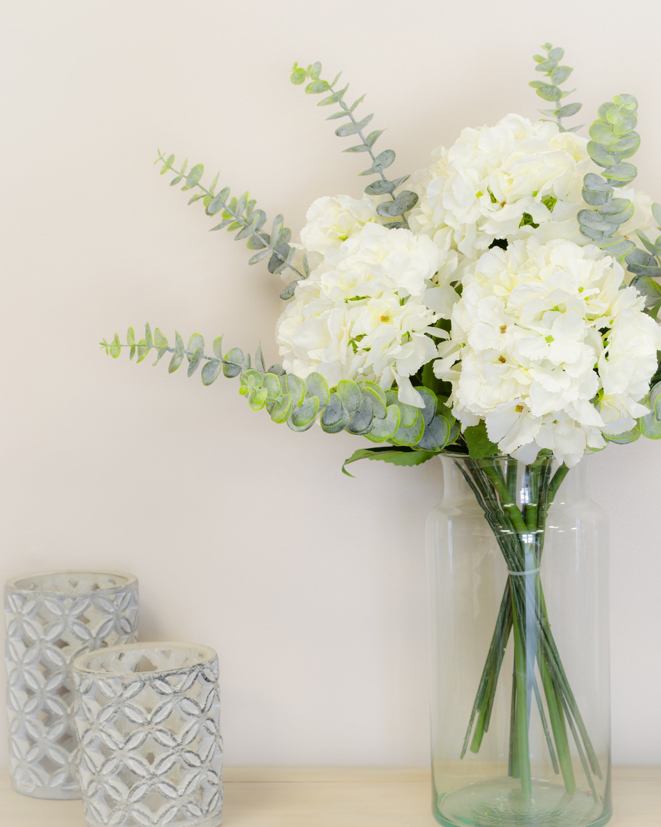 Luxury White Hydrangea Bouquet