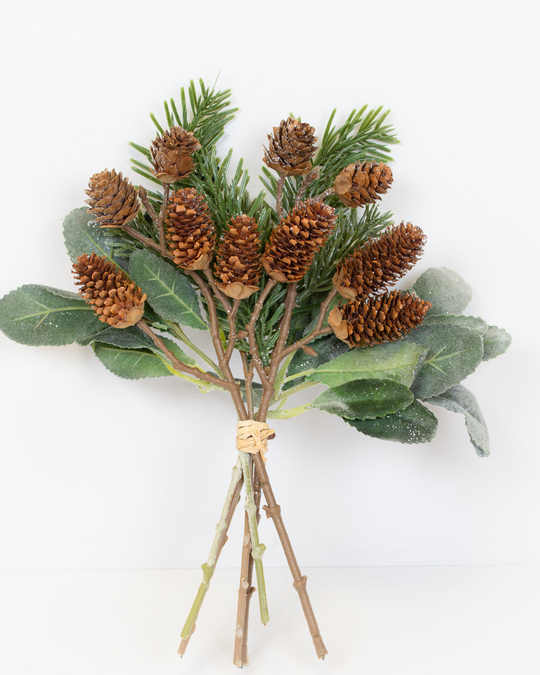 Eucalyptus & Pinecone Posy