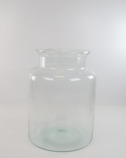 Wide Bella Glass Vase