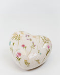 Load image into Gallery viewer, Pastel Floral Rustic Heart Ornament
