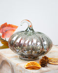 Load image into Gallery viewer, Glass Pumpkins (2 sizes)
