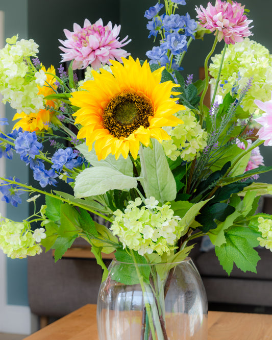 Sunflowers Meadow in Vase