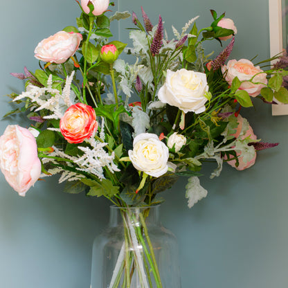 Rose & Ranunculus in Vase