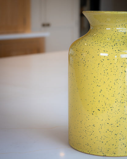 Ochre Speckled Vase