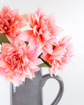 Load image into Gallery viewer, Coral Pink Dahlia Stem
