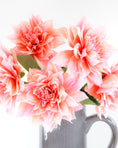 Load image into Gallery viewer, Coral Pink Dahlia Stem
