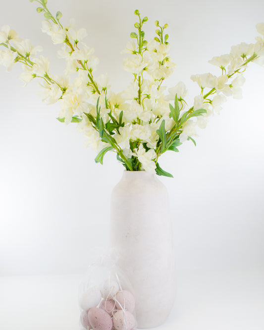 White Delphinium Stem