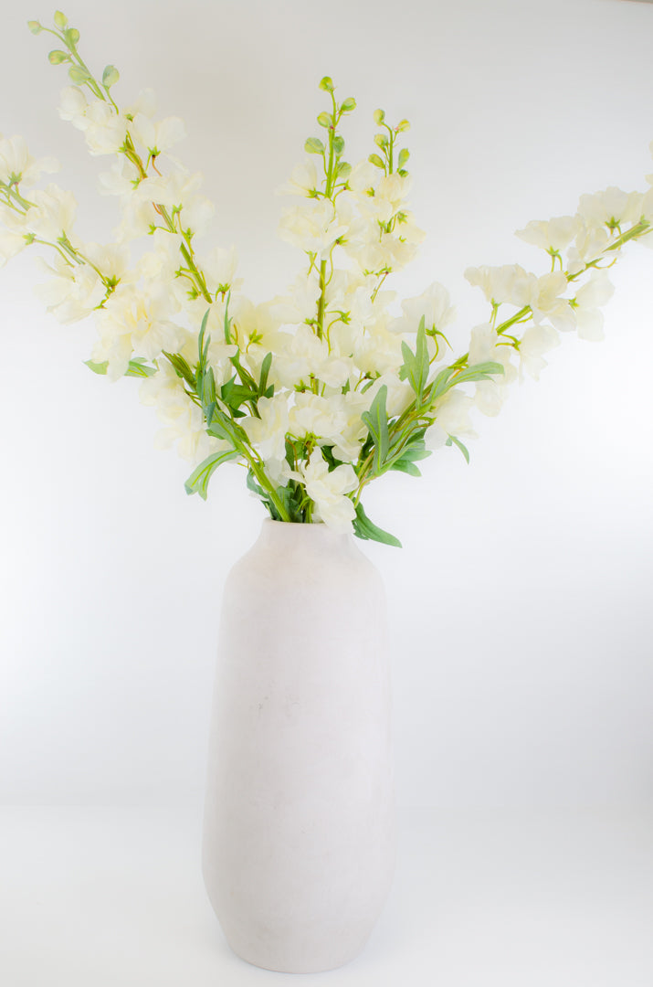 White Delphinium Stem