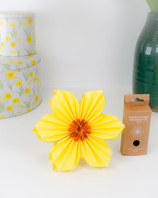 Yellow Paper Flower