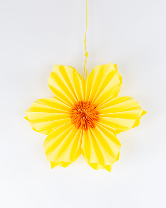 Yellow Paper Flower