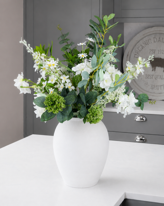 White and Green Bouquet