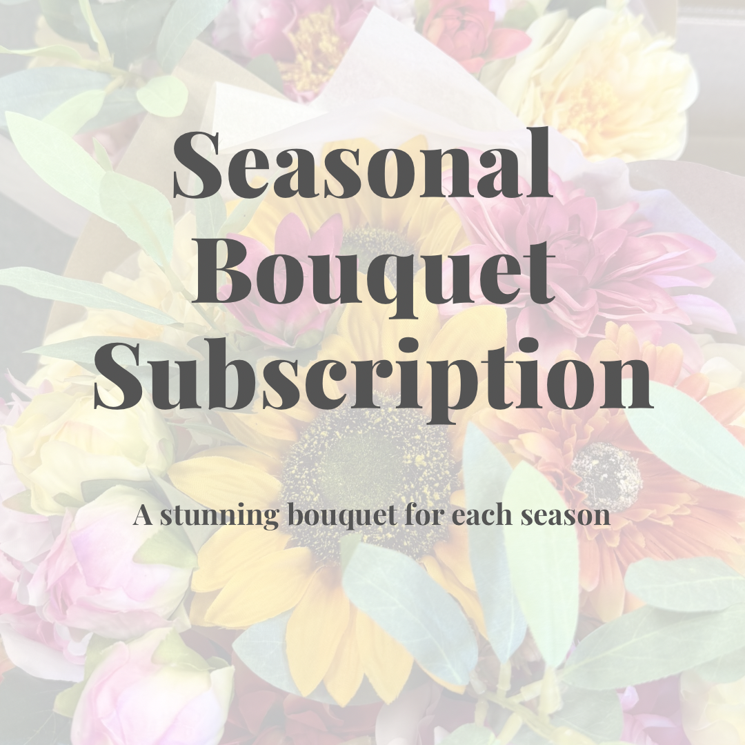 Seasonal silk bouquet