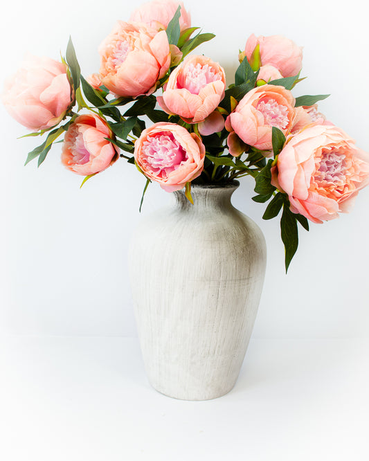 Pale Pink Peony Spray