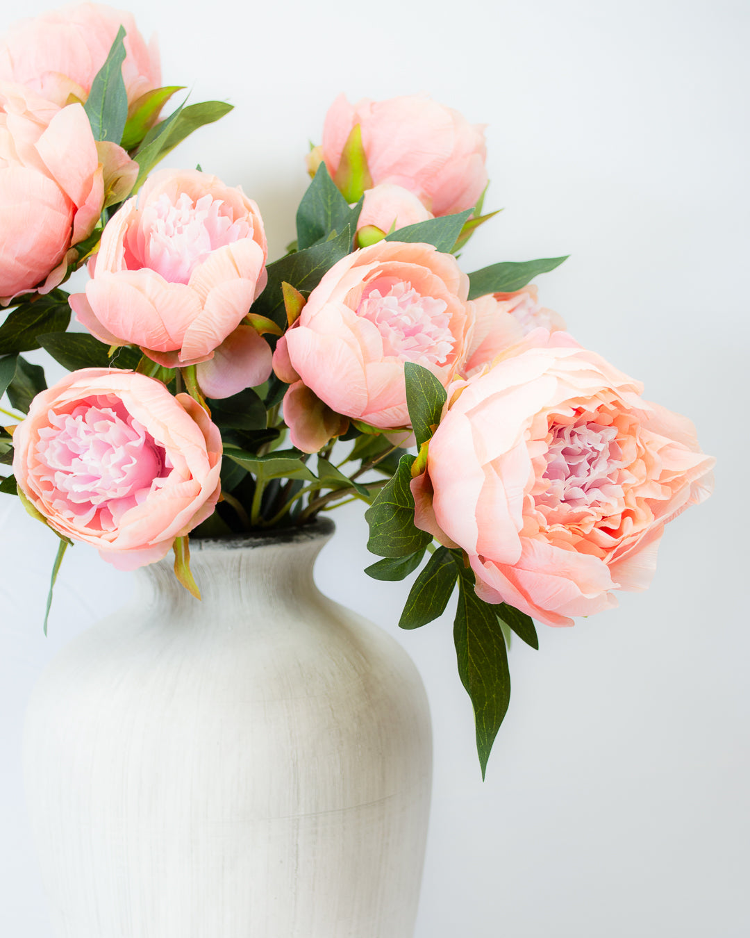 Pale Pink Peony Spray