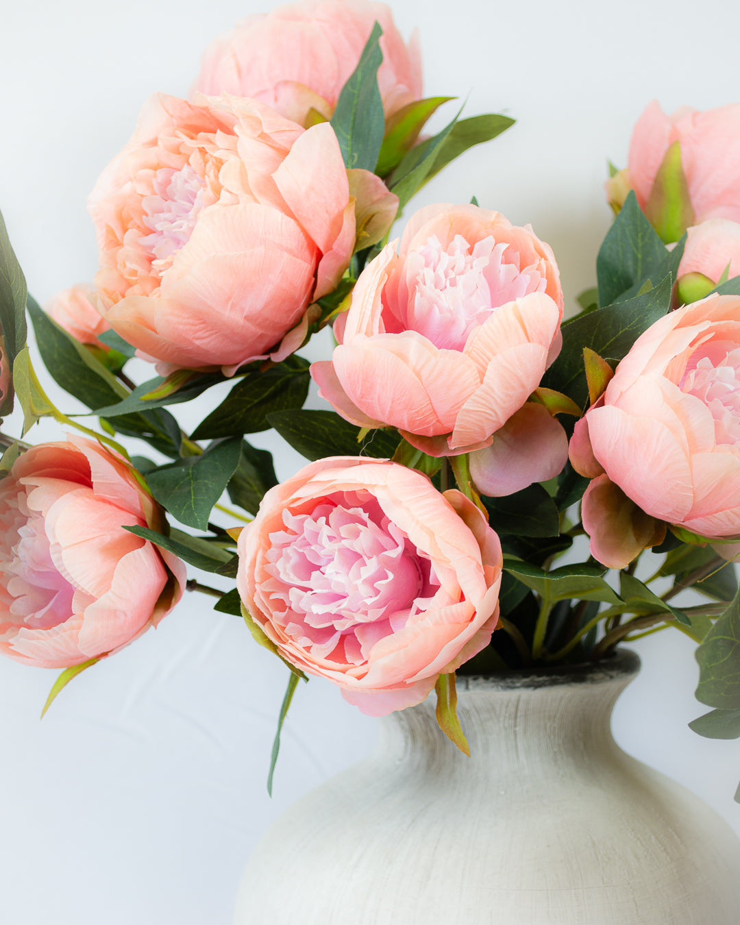 Pale Pink Peony Spray