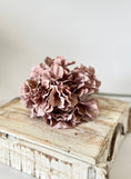 Load image into Gallery viewer, Dark Pink Hydrangea Stem
