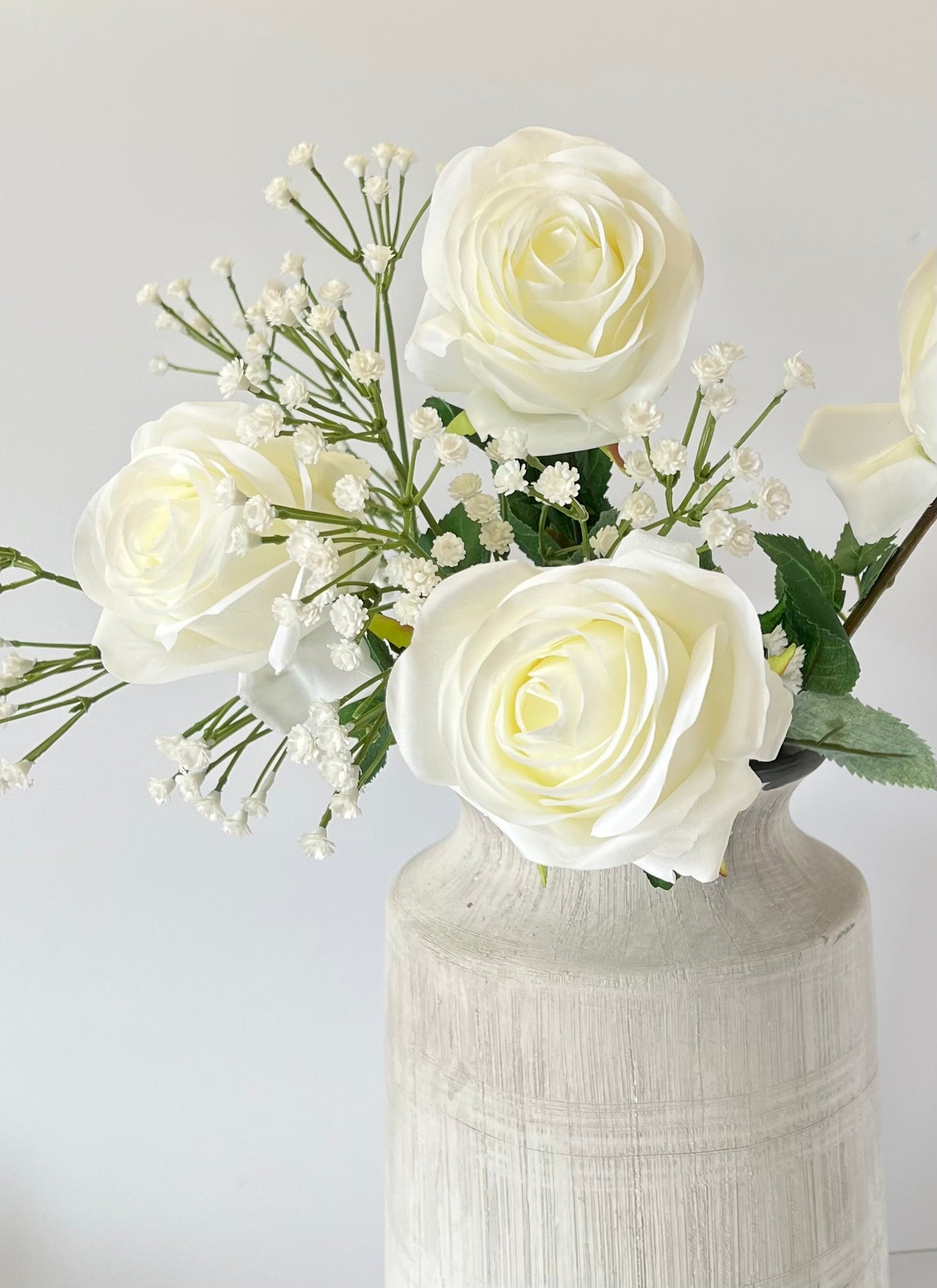 Ivory Rose Stem