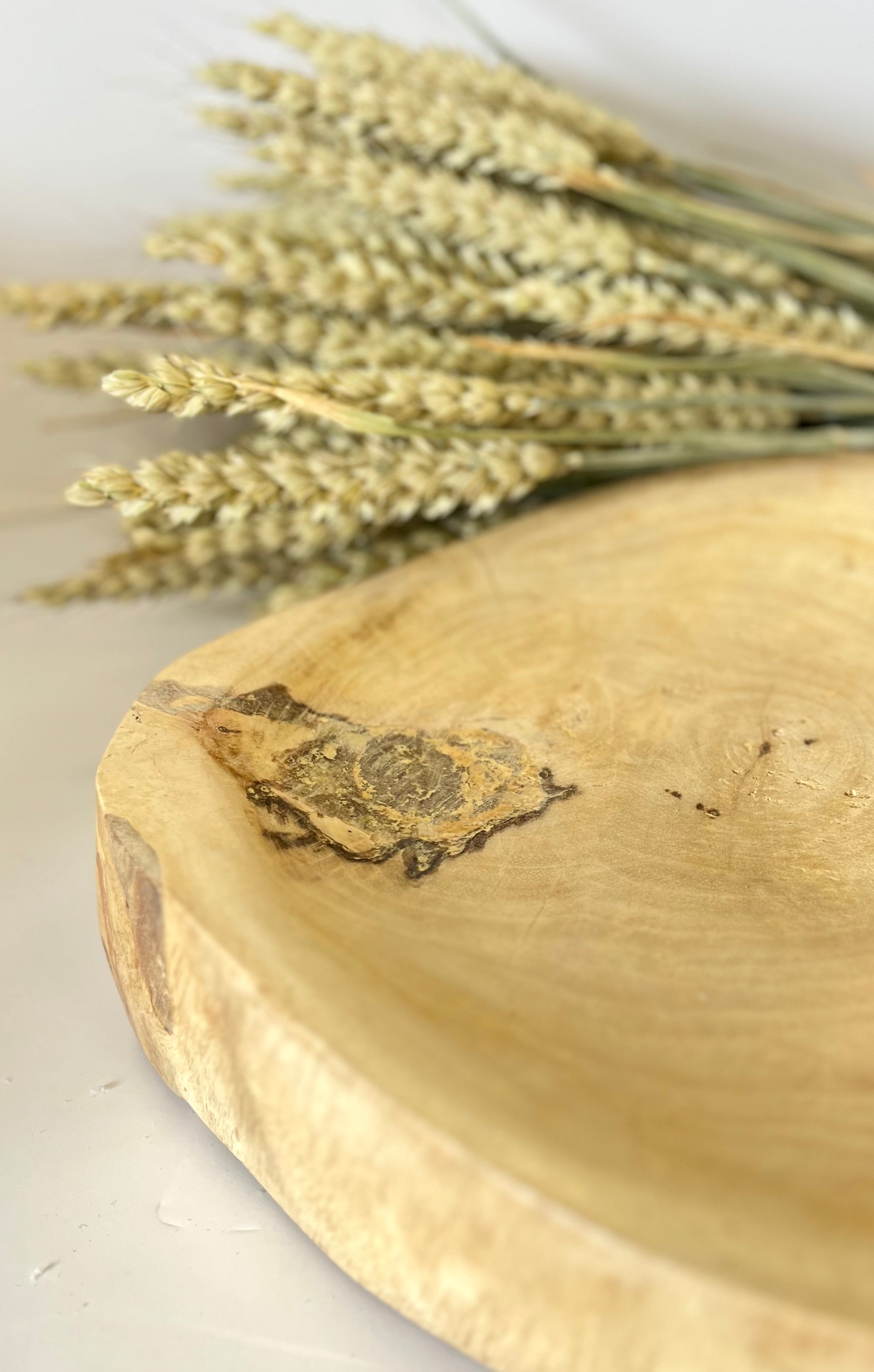 Solid Mango Wood Bowl