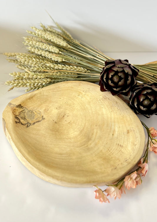 Solid Mango Wood Bowl