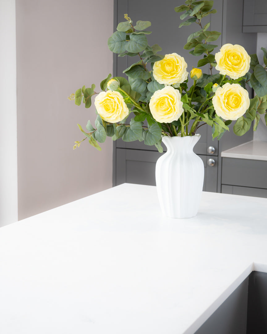 Real-Touch Ranunculus Stem - Lemon