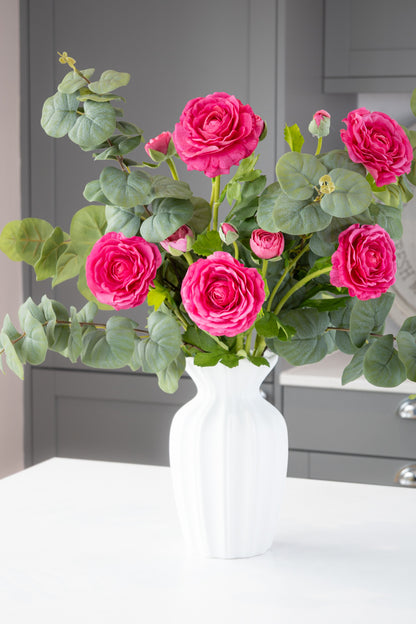 Real-Touch Ranunculus Stem - Pink