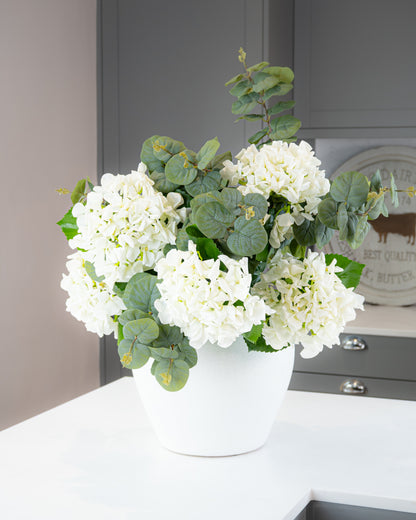 Real-Touch Garden Hydrangea - Ivory