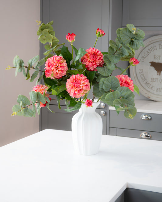 Pompon Dahlia Stem - Pink