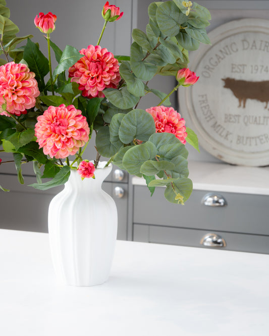 Pompon Dahlia Stem - Pink