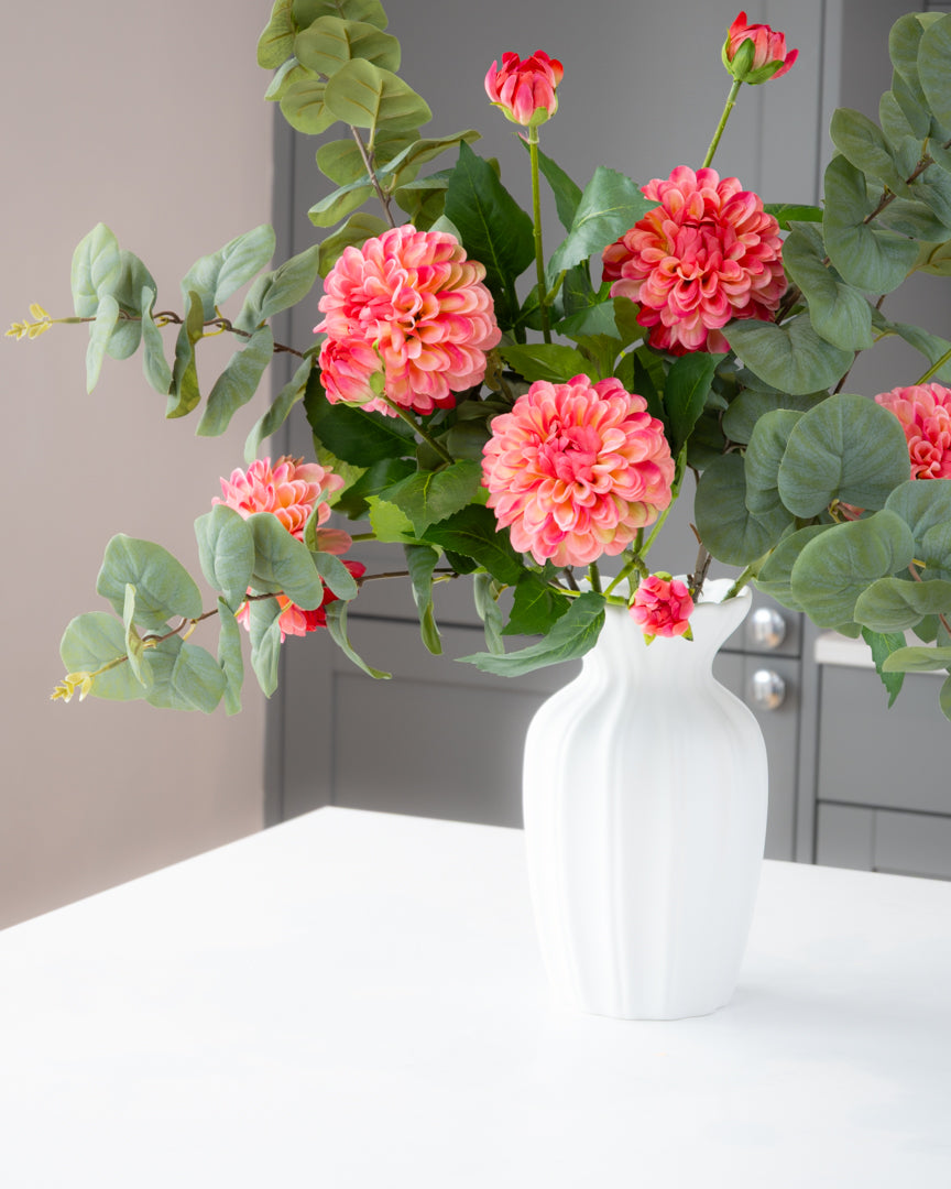 Pompon Dahlia Stem - Pink