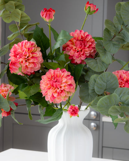 Pompon Dahlia Stem - Pink