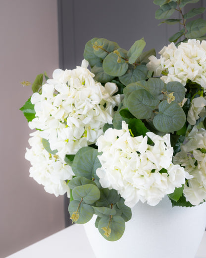 Real-Touch Garden Hydrangea - Ivory