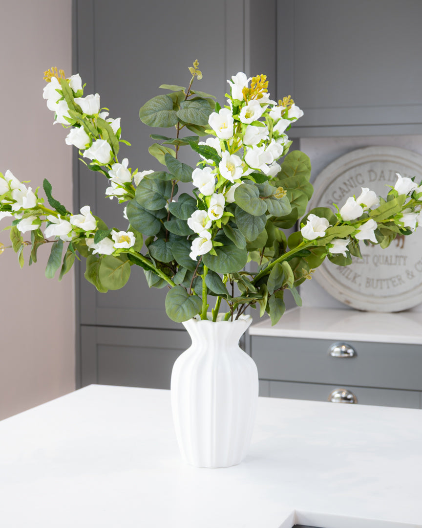 Bell Flower Spray - Ivory