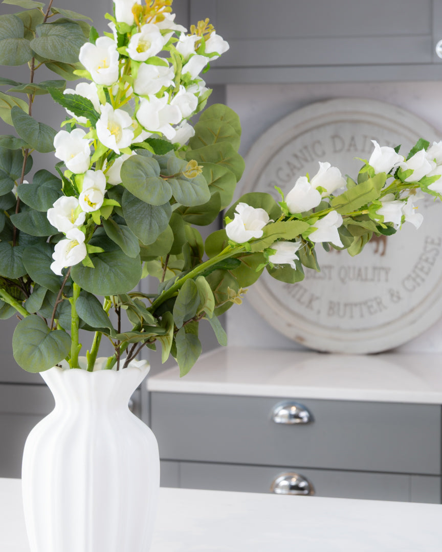 Bell Flower Spray - Ivory
