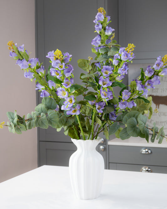 Bell Flower Spray - Purple