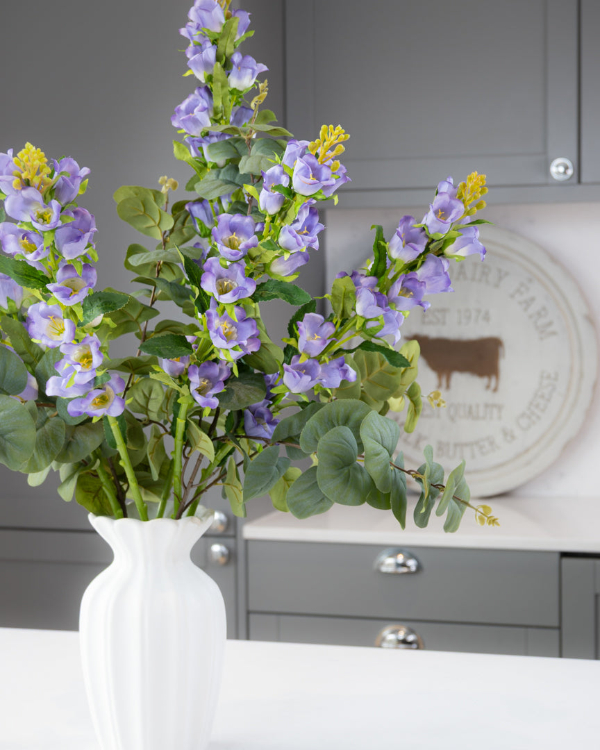Bell Flower Spray - Purple