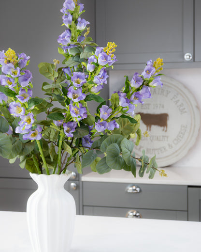 Bell Flower Spray - Purple
