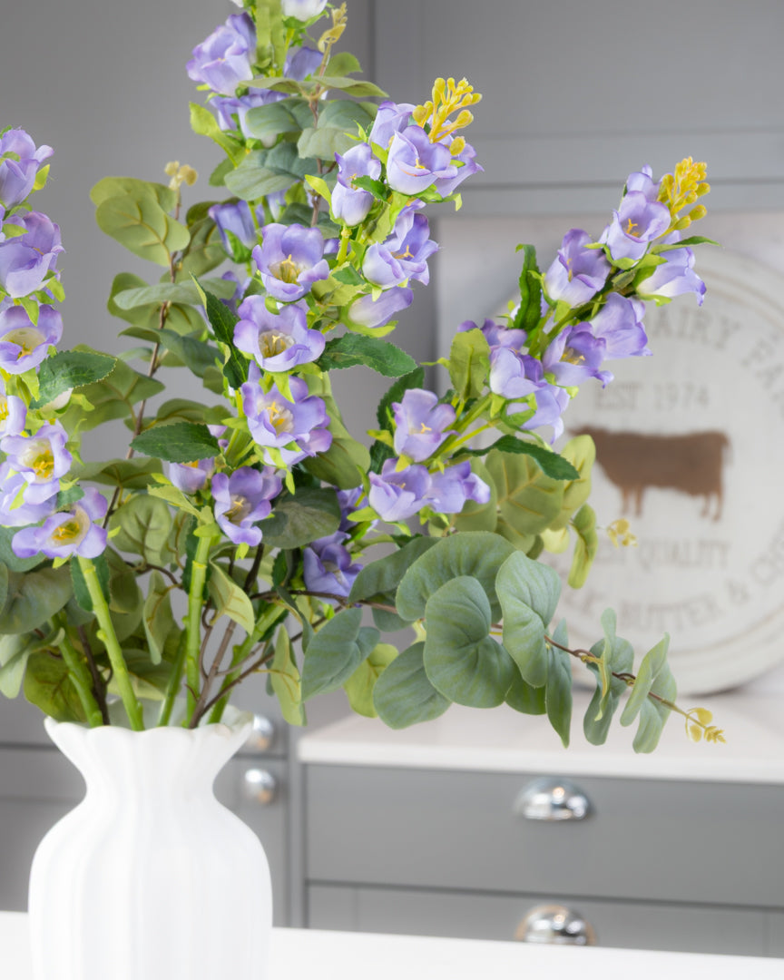 Bell Flower Spray - Purple