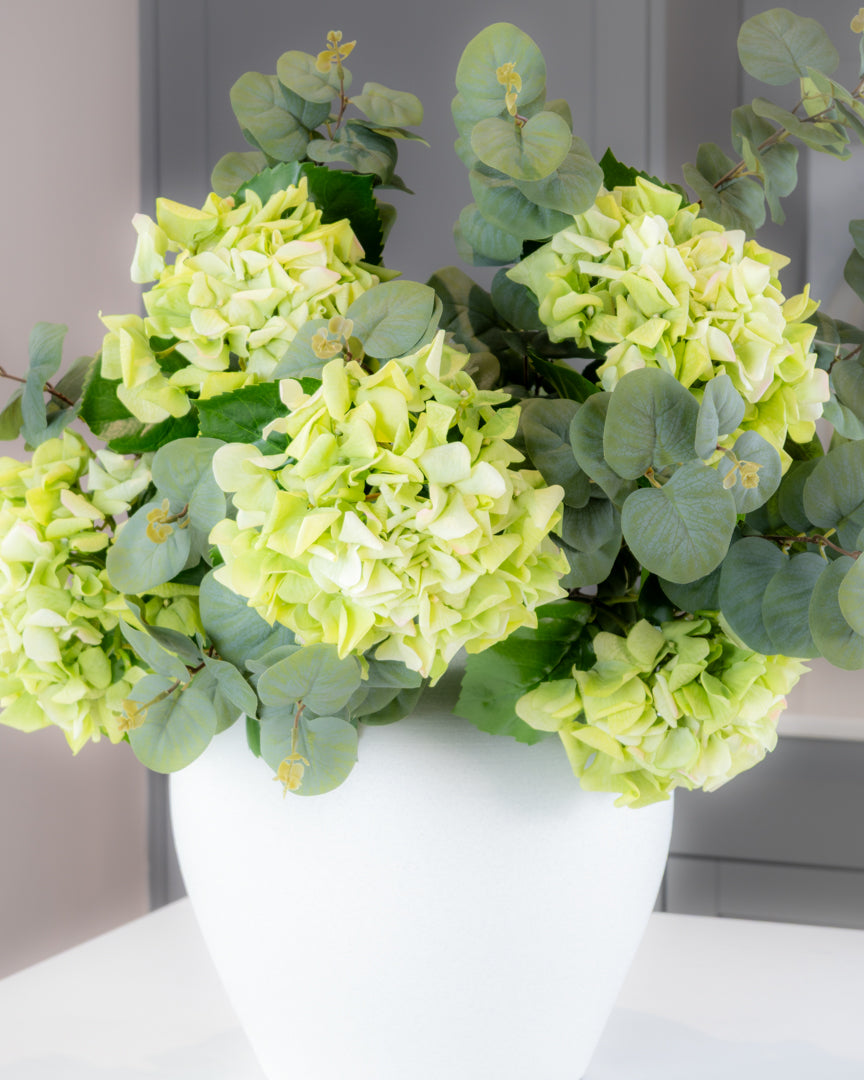 Real-Touch Garden Hydrangea - Green