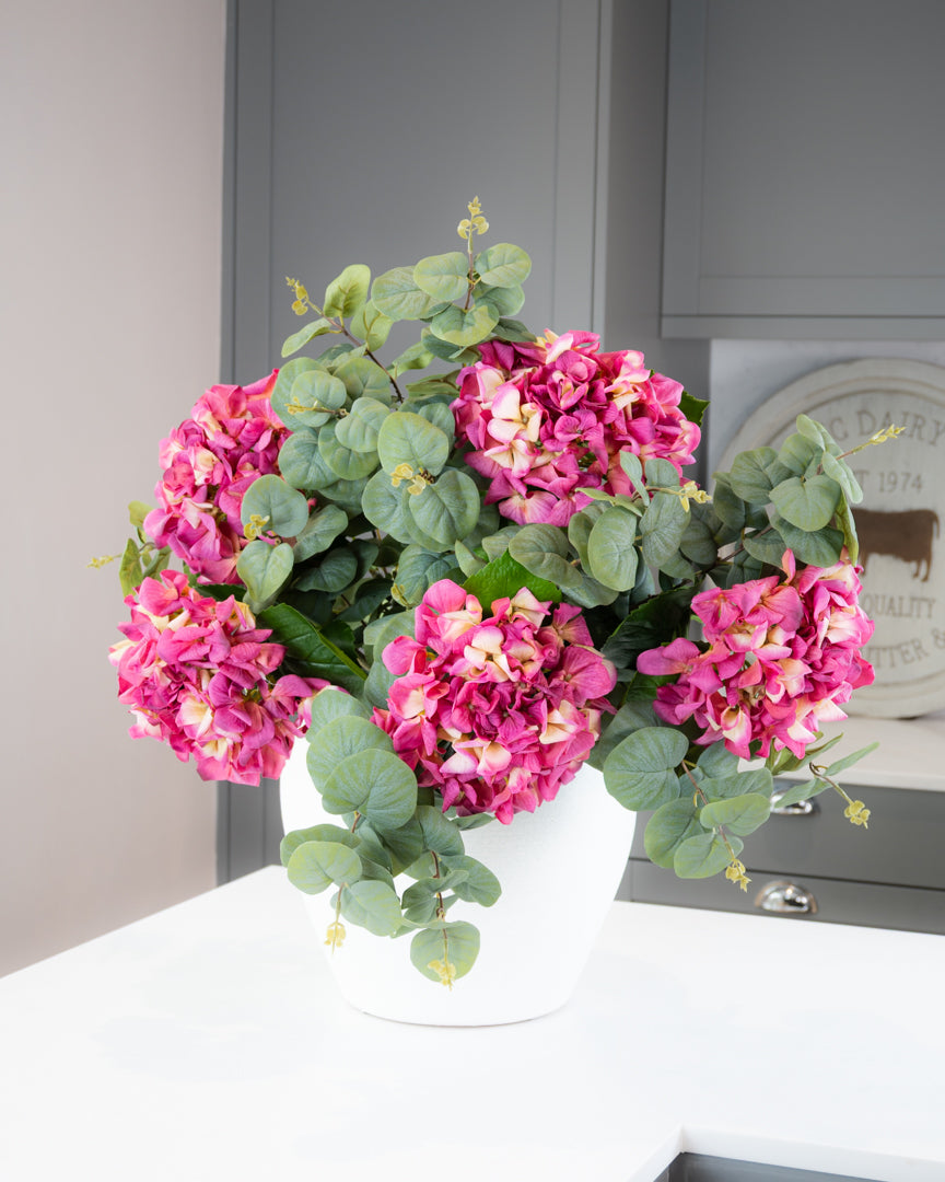 Real-Touch Garden Hydrangea - Pink