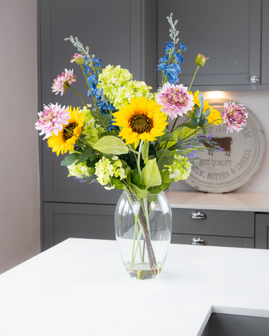 Sunflowers Meadow in Vase