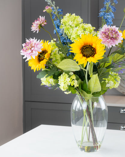Sunflowers Meadow in Vase
