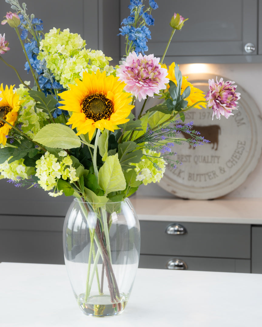 Sunflowers Meadow in Vase