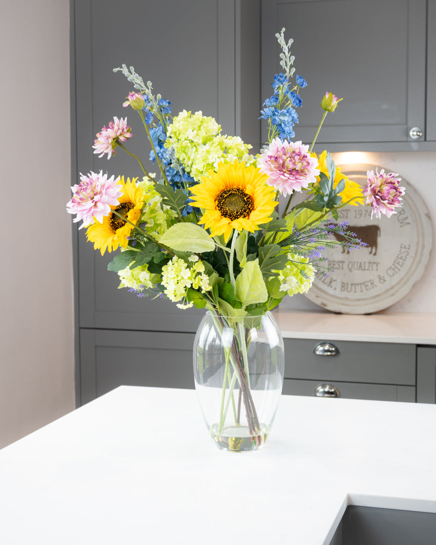 Sunflowers Meadow in Vase