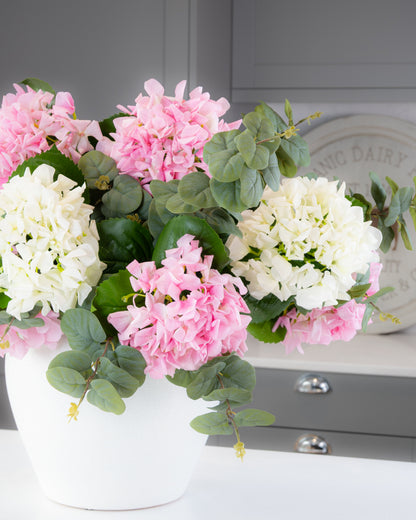 Real-Touch Garden Hydrangea - Blush