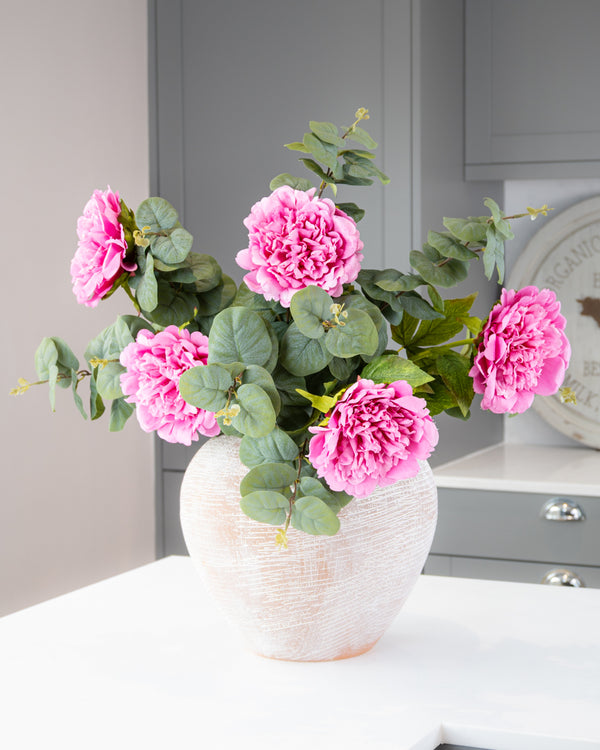 Real-Touch Open Peony - Pink